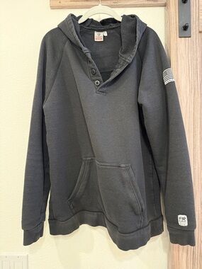 Tyndale Versa Three Button FR Sweatshirt With Hood